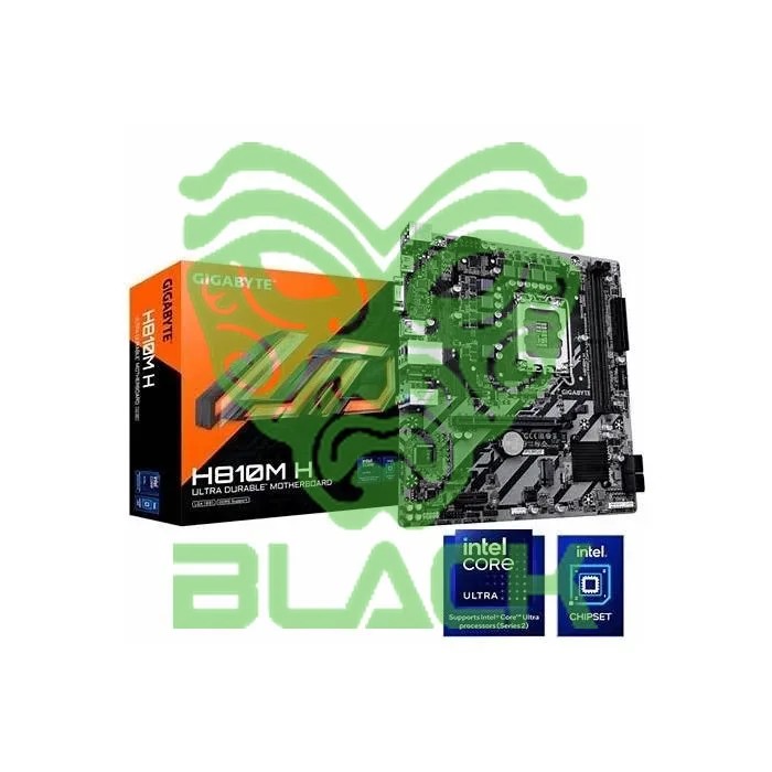Motherboard Gigabyte H810 DDR5 LGA1851 Para INTEL Core Ultra