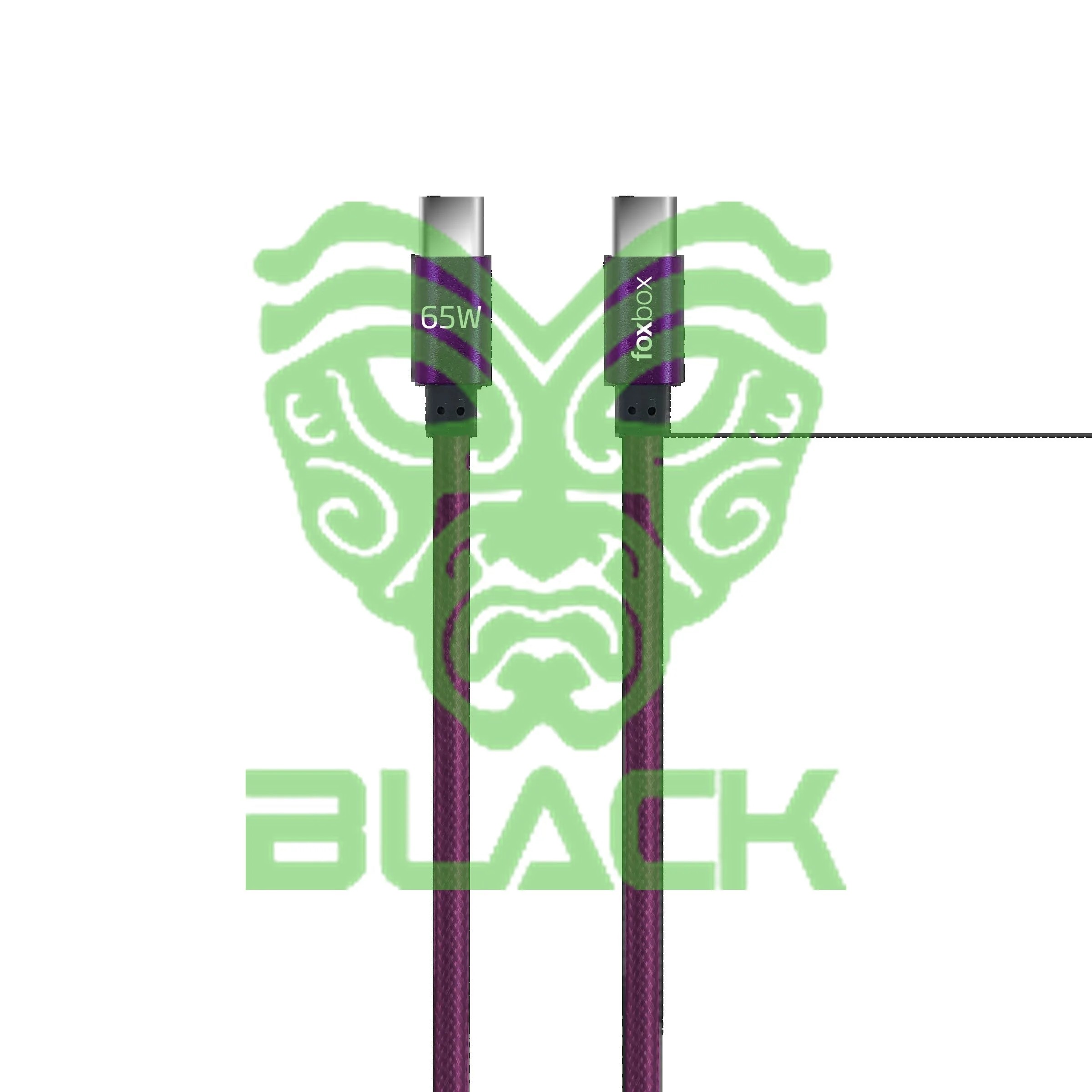 Cable Prism Type-c Foxbox 2m Fuscia