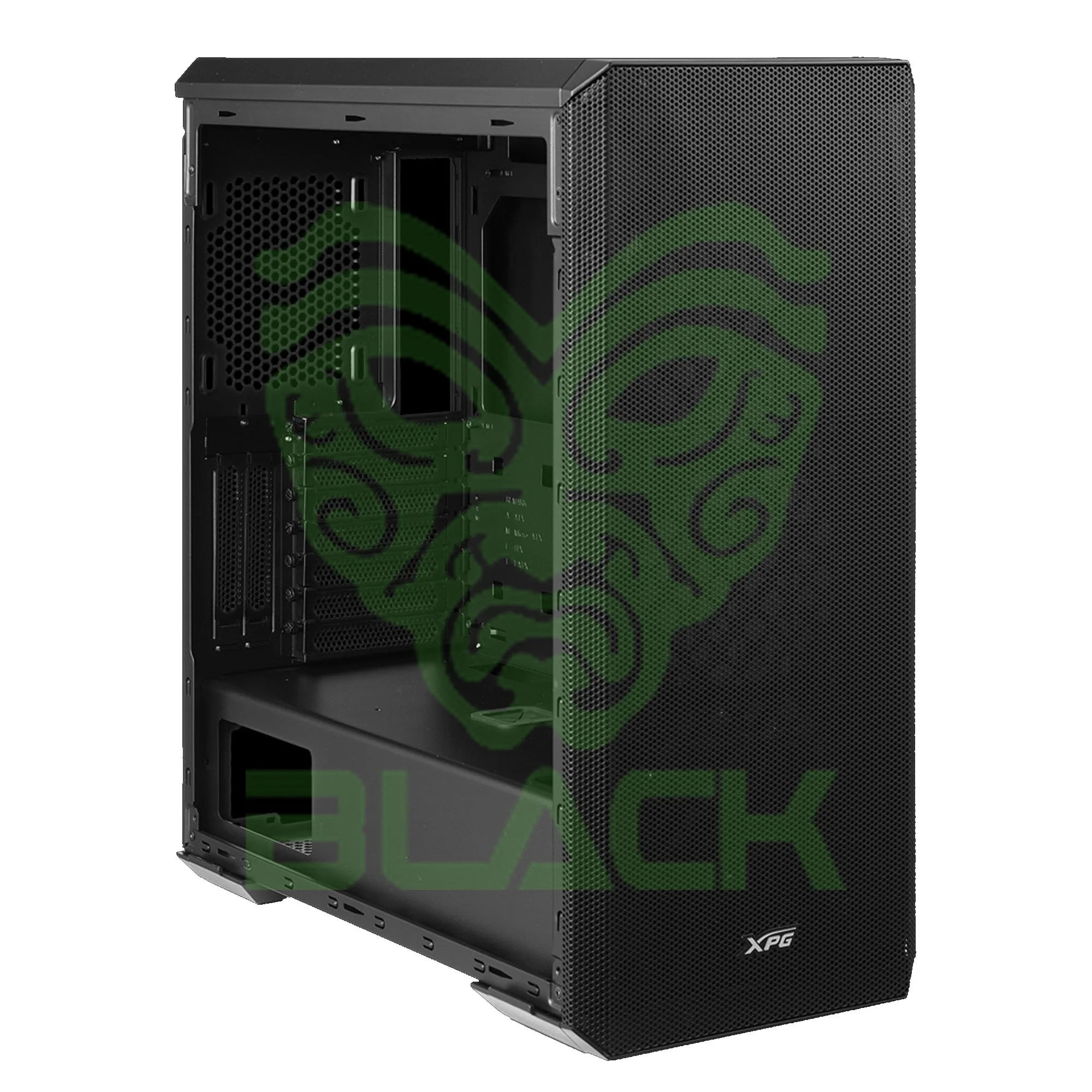 GABINETE XPG DEFENDER NEGRO E-ATX CON VIDRIO TEMPLADO