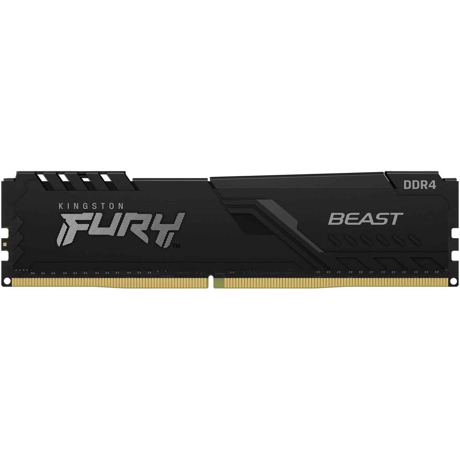 MEMORIA RAM UDIMM KINGSTON Fury Beast 16GB DDR4 3200 MHZ CL16 1.35V SINGLE Negro [E]
