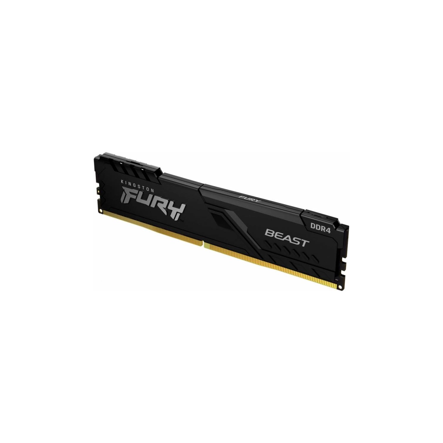 MEMORIA RAM UDIMM KINGSTON Fury Beast 8GB DDR4 3200 MHZ CL16 1.35V SINGLE Negro [E]