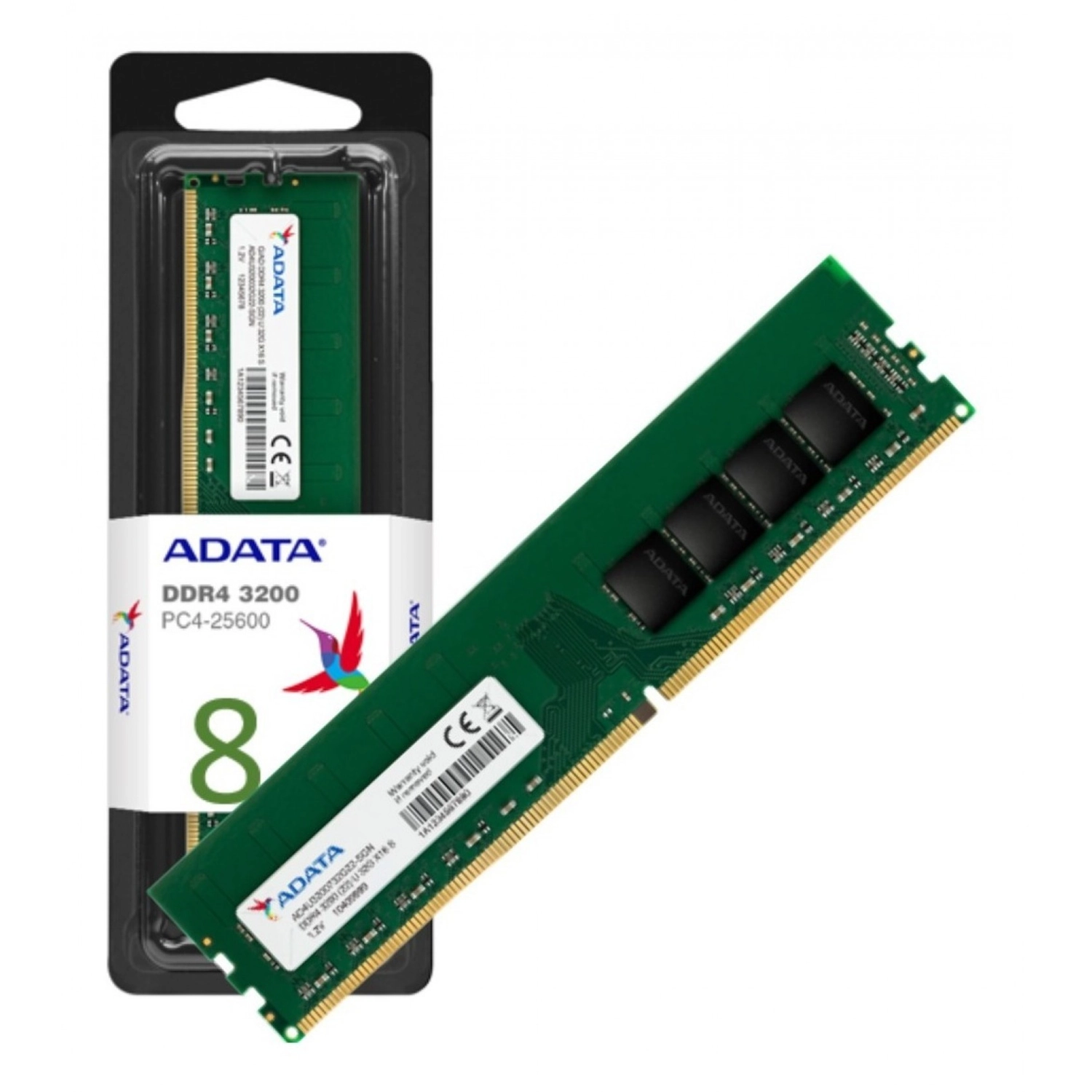 Memoria RAM UDIMM Adata 8GB DDR4 3200MHz Cl22  1.2 [EHSA]