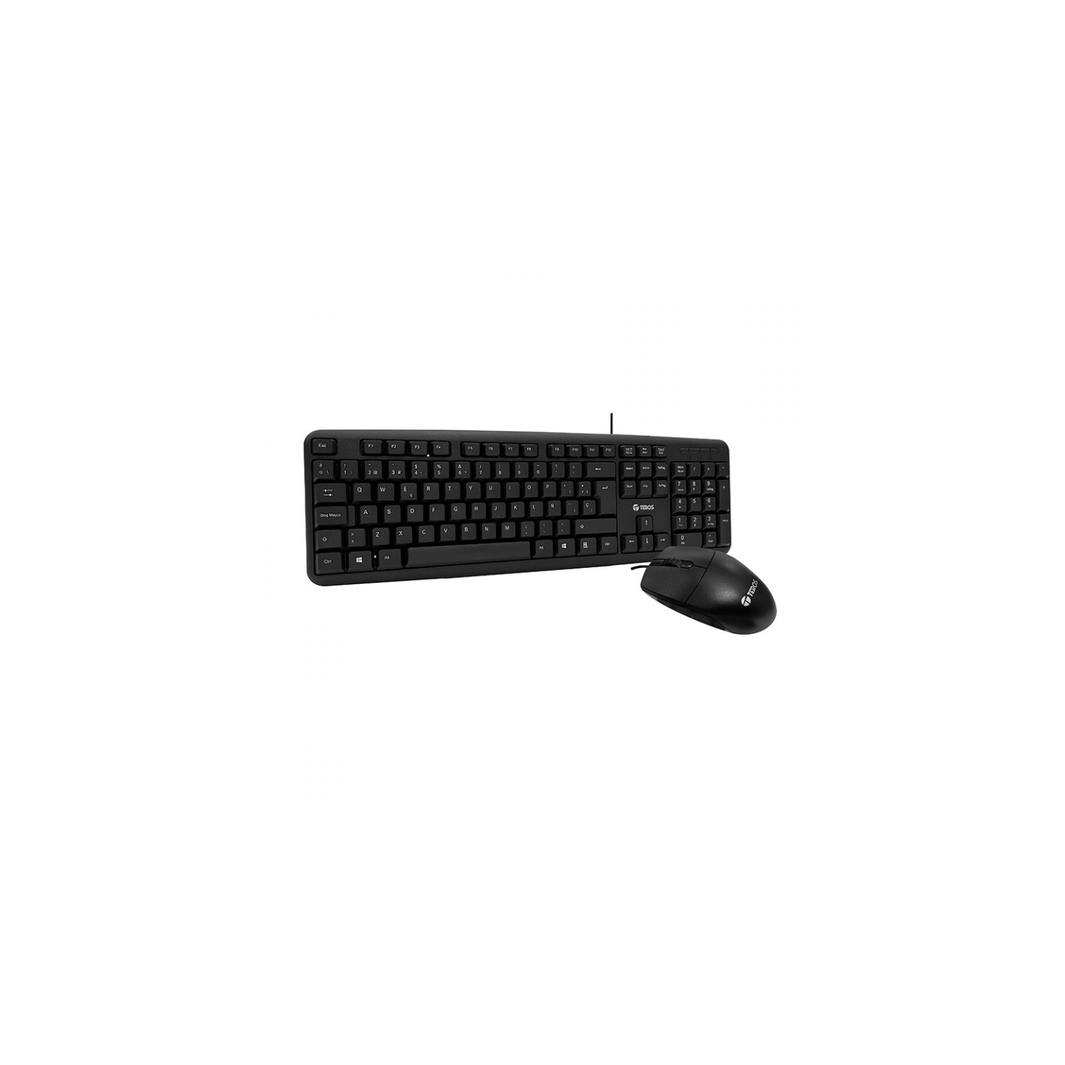 Combo Teclado Y Mouse Teros TE-4062N USB Black [E]
