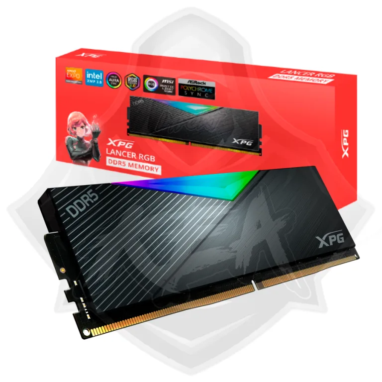 DDR5 16GB Xpg 6800MHz Lancer Black RGB [AH]