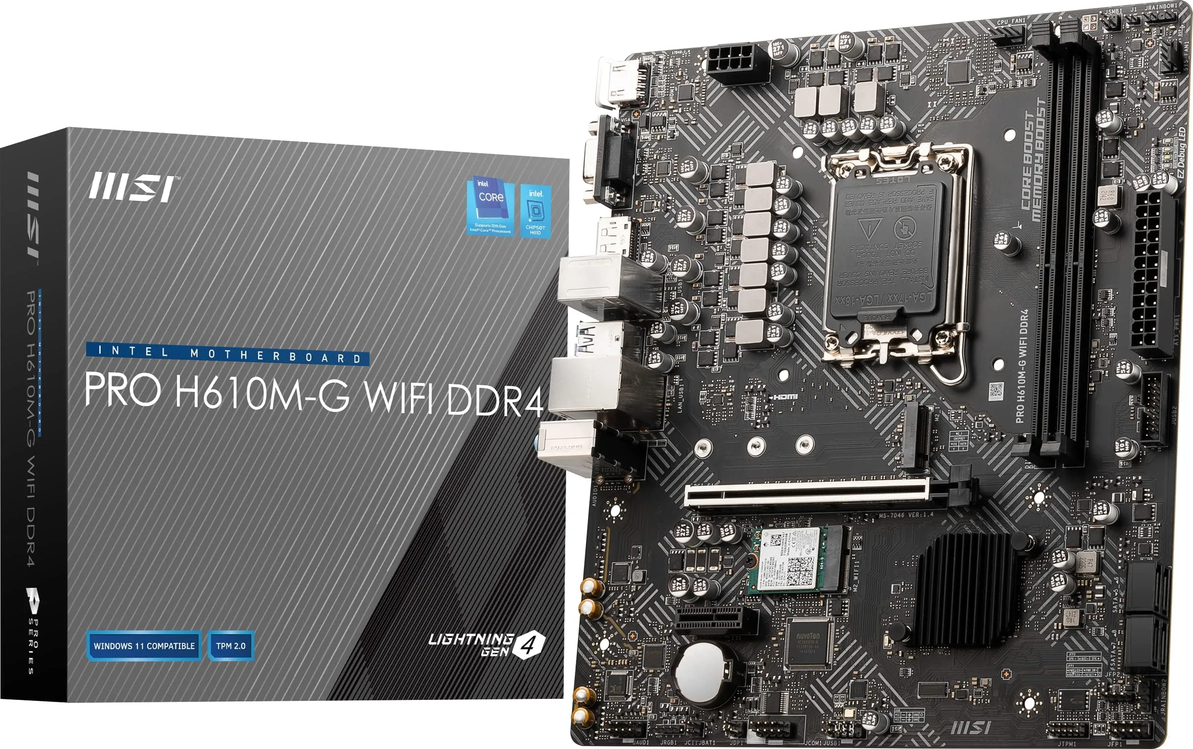 Motherboard MSI Pro H610M-G LGA1700 DDR5 [IPM]