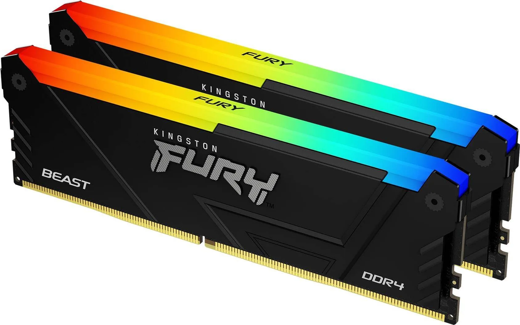 MEMORIA RAM KINGSTON 8GB DDR4 3600MHz Fury Beast RGB [M]
