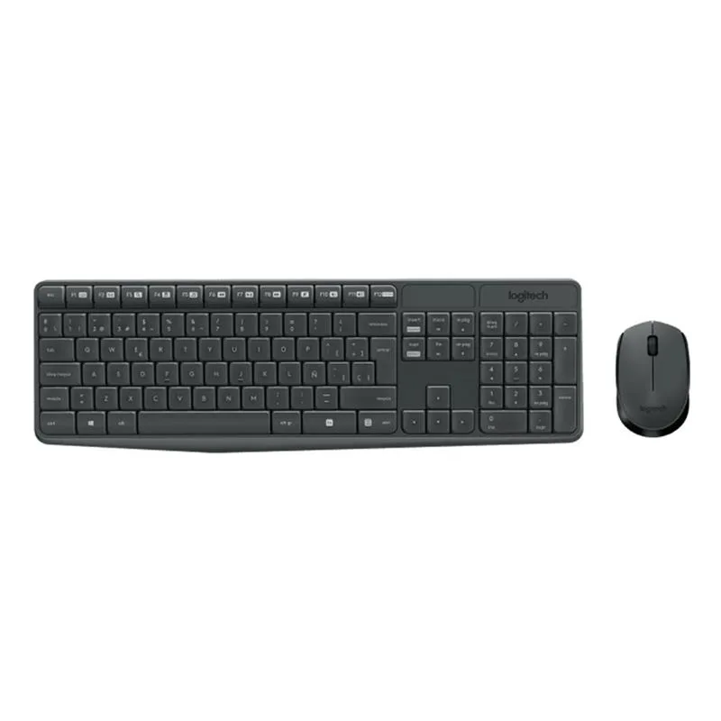 Combo Teclado Mouse Inalámbrico Logitech Mk235