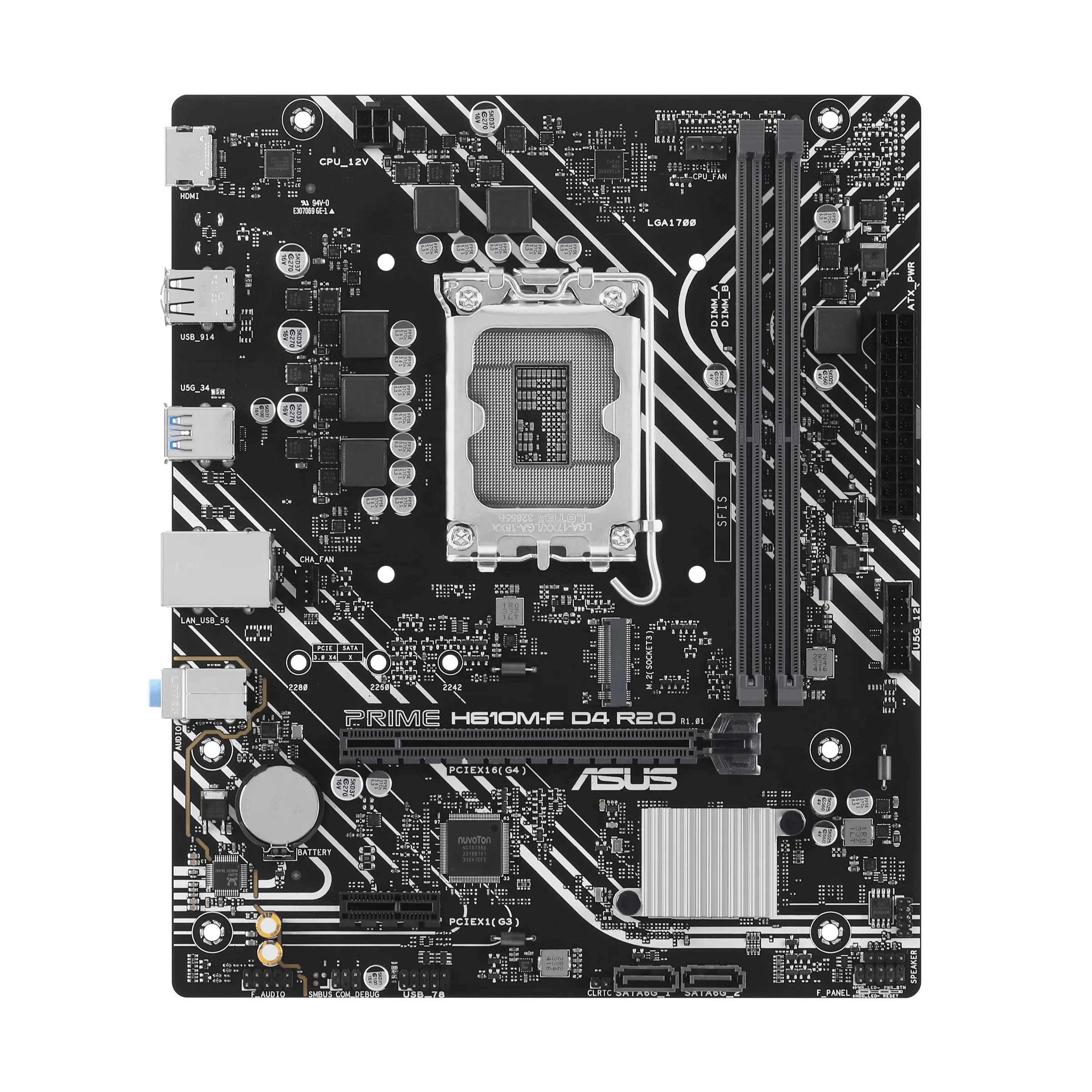Motherboard ASUS Prime H610M-F D4 R2.0 LGA 1700 DDR4 [P]