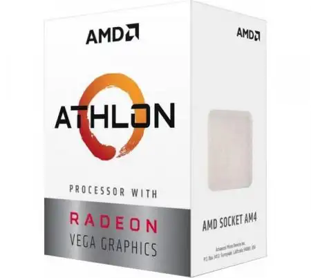Procesador AMD Athlon 3000G 3.5GHz + Radeon Vega 3 AM4 [G]