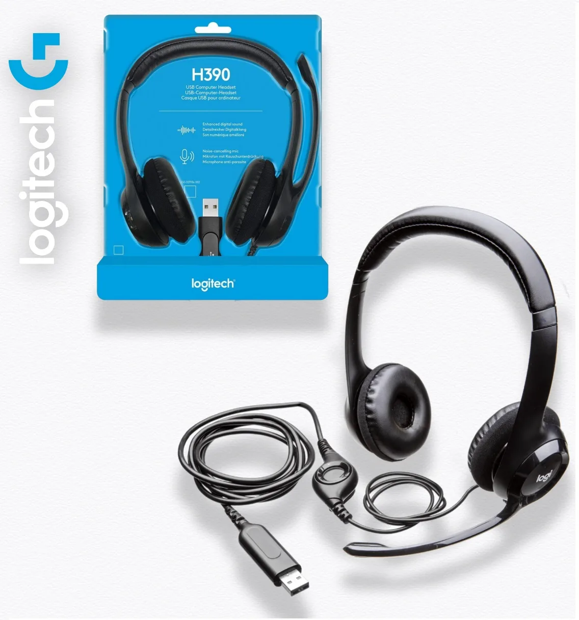 Auricular Logitech H390