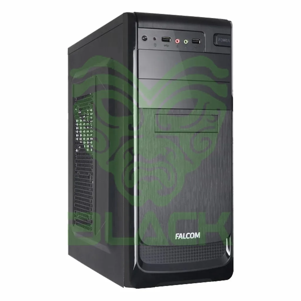 GABINETE KIT FALCOM CM-6816 FUENTE 500W TEC/MOUSE