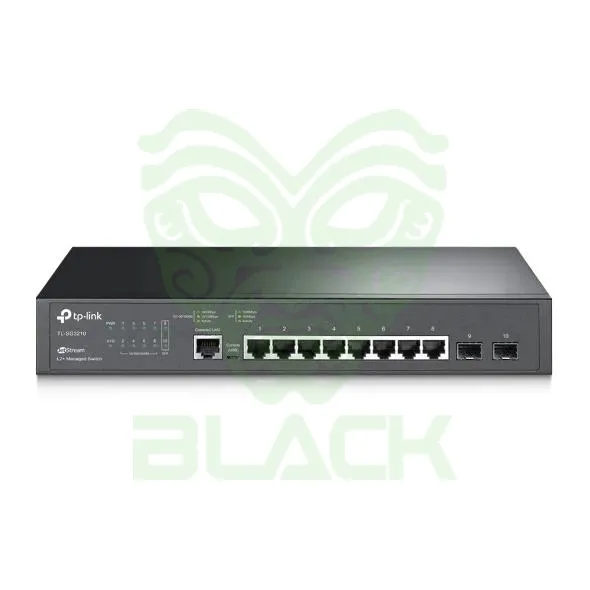 SWITCH TP LINK 8 PUERTOS GB JETSTREAM L2 + 2 SFP