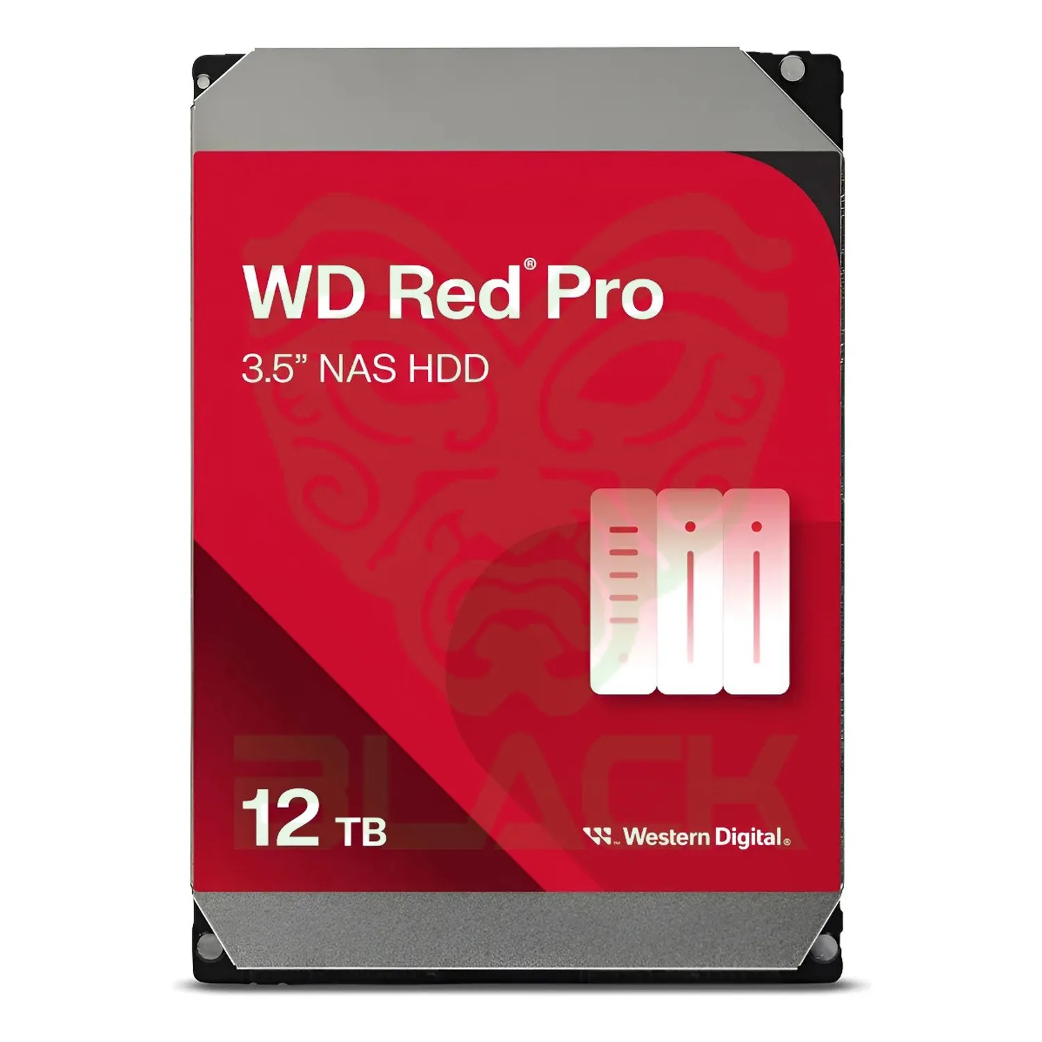 DISCO DURO WESTERN DIGITAL NAS RED PRO 12TB 3.5" SATA 7200RPM CMR 512MB WD122KFBX