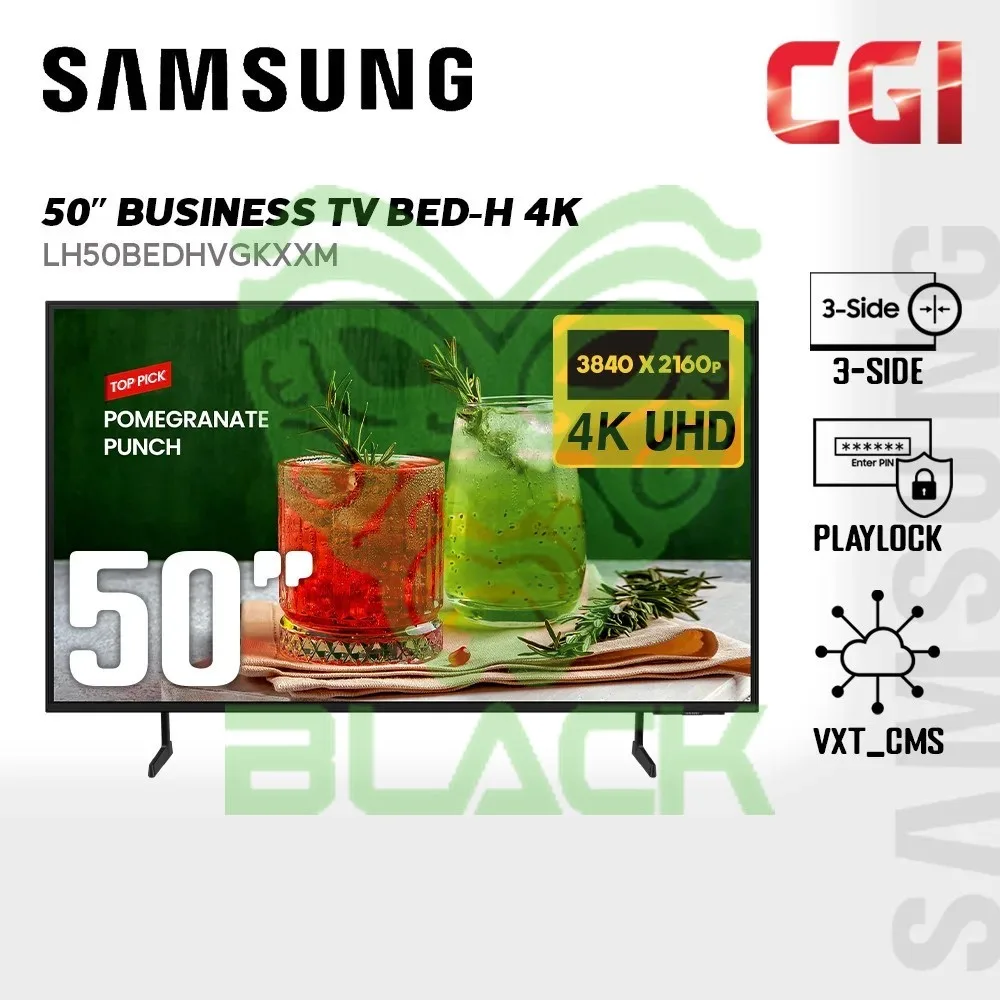 MONITOR SAMSUNG BTV 50 BED-H CRYSTAL 4K