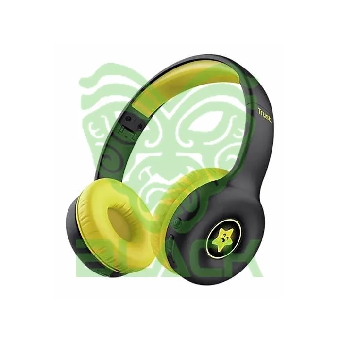 AURICULAR TRUST WIRELESS KIDS BLACK