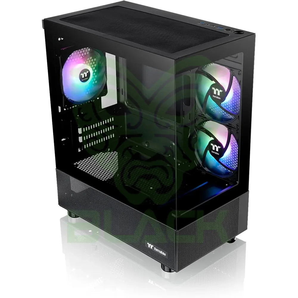 GABINETE THERMALTAKE VIEW 170 TG ARGB BLACK TEMPERED GLASS