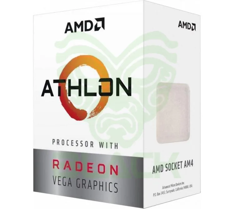 PROCESADOR AMD ATHLON 3000G 3.5GHZ + RADEON VEGA 3 AM4