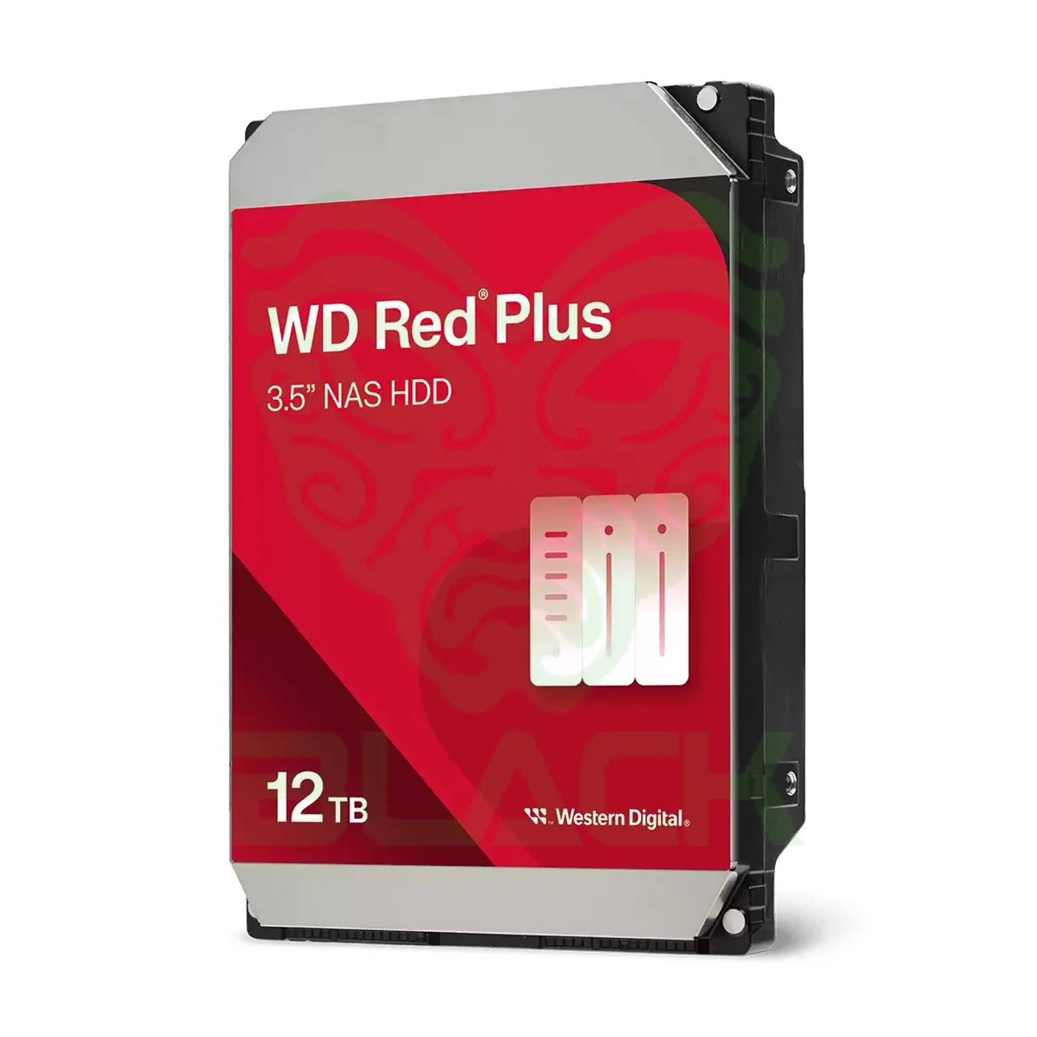 DISCO DURO INTERNO WESTERN DIGITAL 12TB RED PLUS NAS