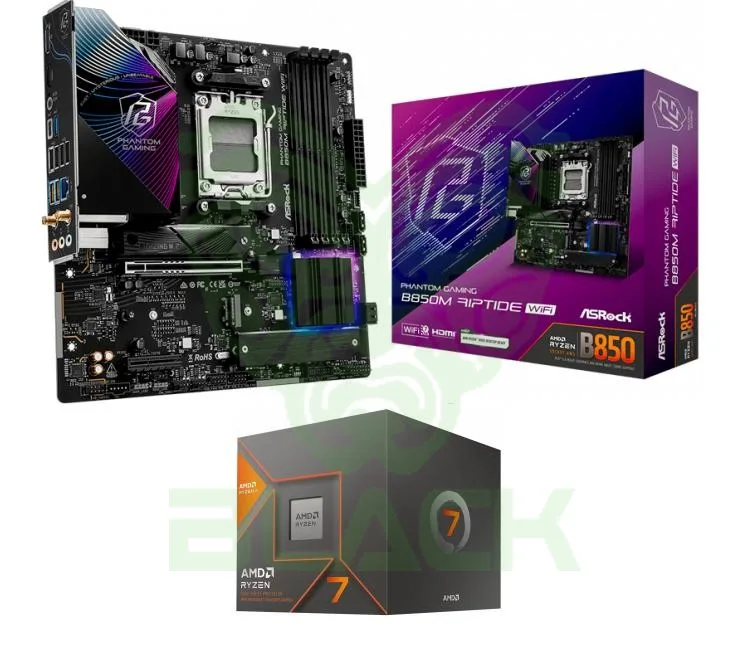 PROCESADOR AMD RYZEN 7 8700G 5.1GHZ TURBO AM5 + WRAITH STEALTH COOLER
