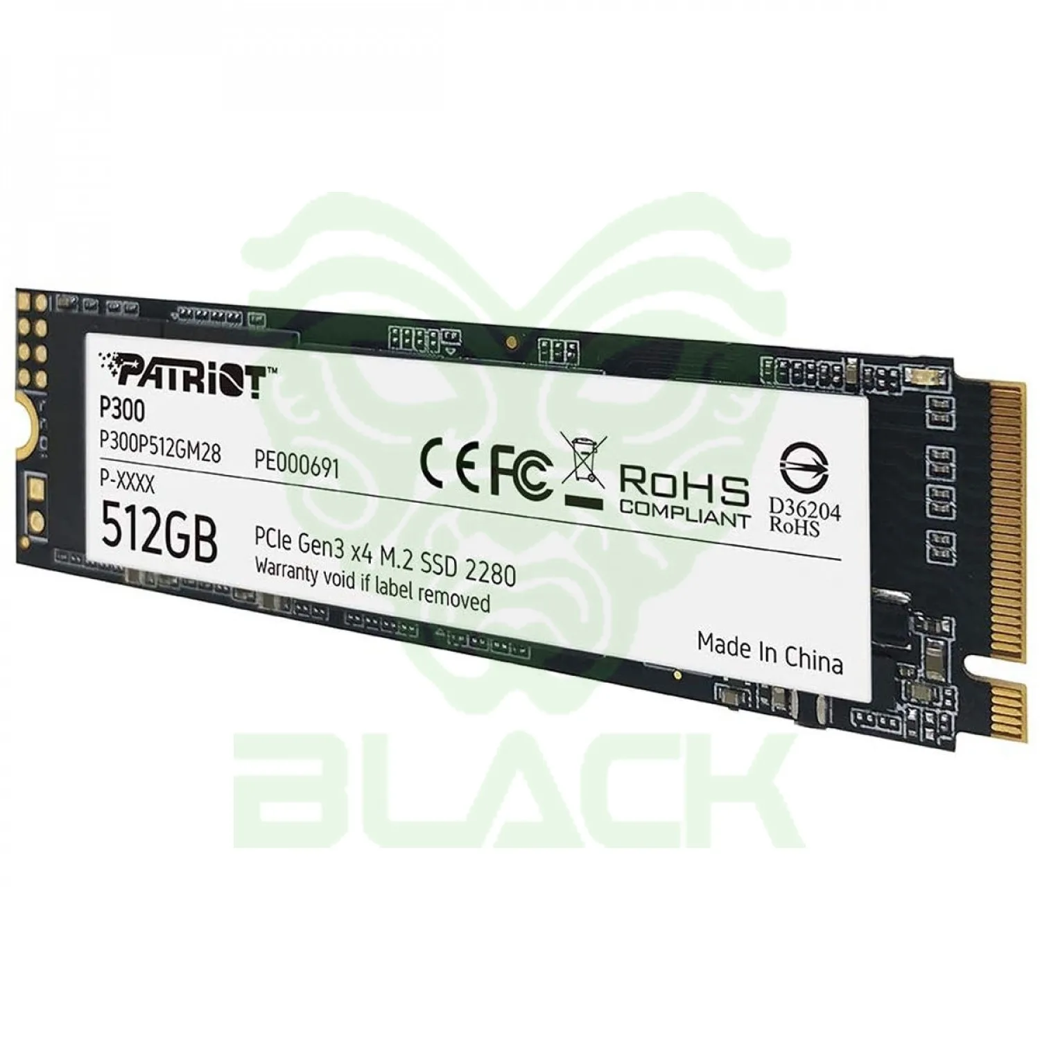 DISCO SSD PATRIOT P300 512GB M.2 PCI-E