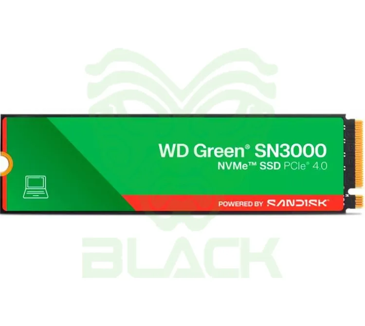 DISCO SOLIDO SSD M.2 WD 2TB GREEN SN3000 5000MB/S NVME PCI-E GEN4 X4