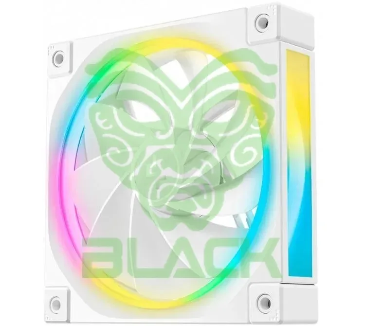 COOLER FAN DEEPCOOL FL12R WHITE 120MM ARGB