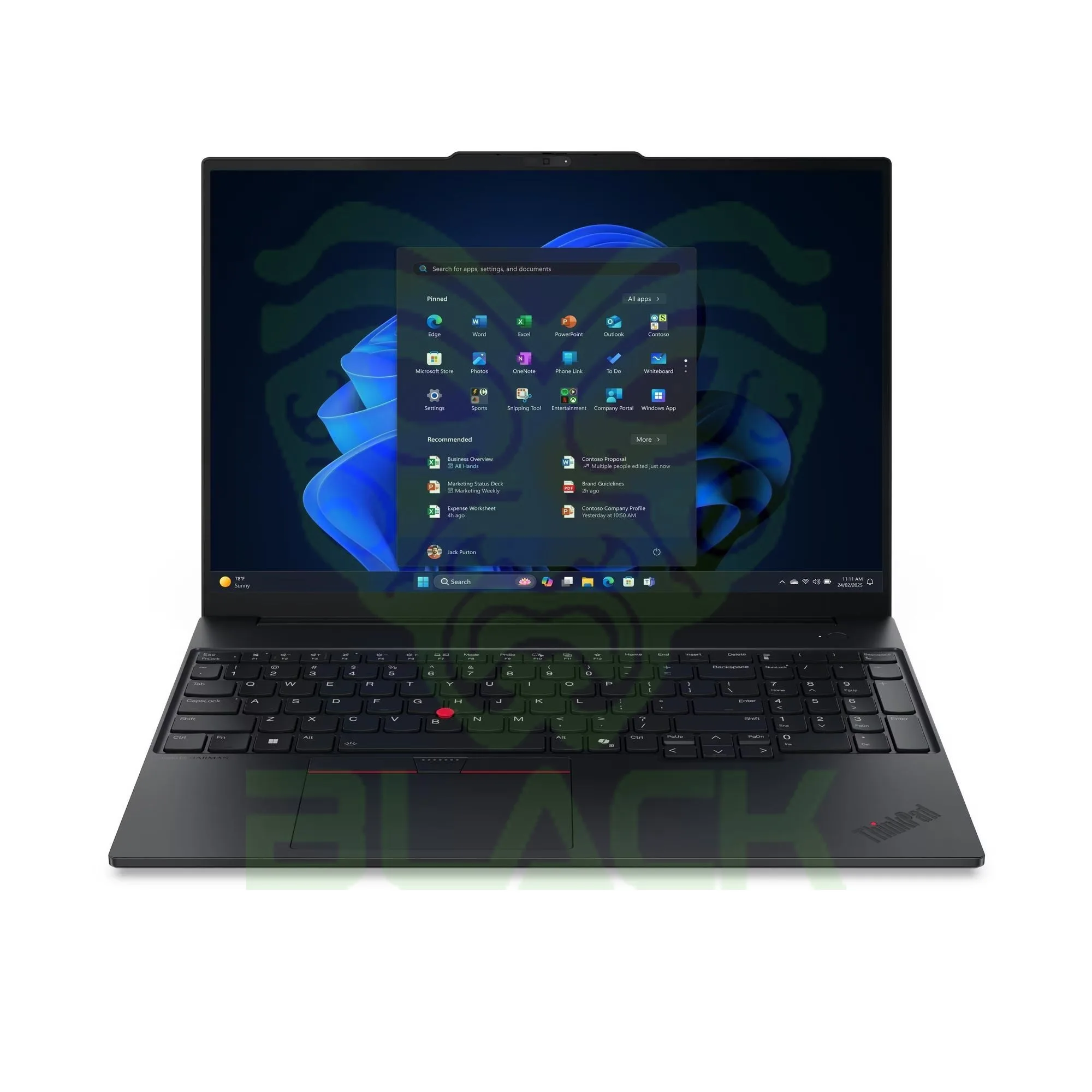 NOTEBOOK LENOVO THINKPAD E16 GEN3 RYZEN 5 RAM 16GB SSD 512GB CON WINDOWS 11 PRO