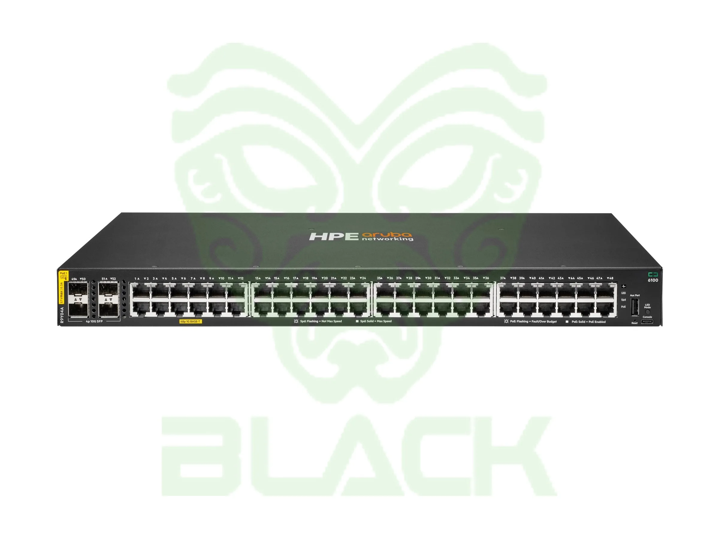 SW HP 6100 48G 4SFP+ POE 740W