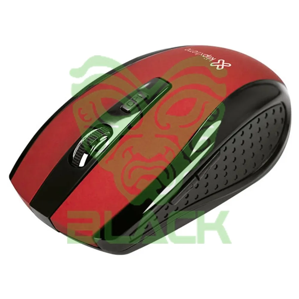 MOUSE KLIPXTREME KLEVER INALAMBRICO 6BOT ROJO