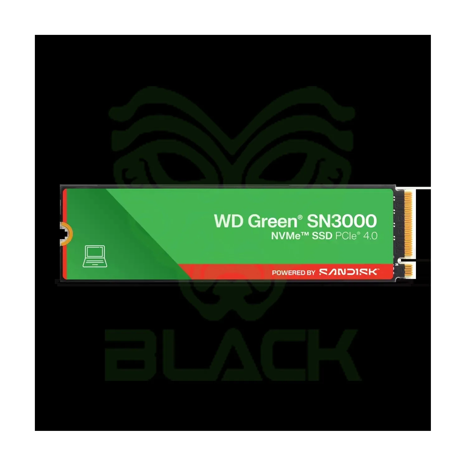 DISCO INTERNO SSD WD GREEN SN3000 1TB M.2 2280 NVME PCIE 4.0 5000MB/S