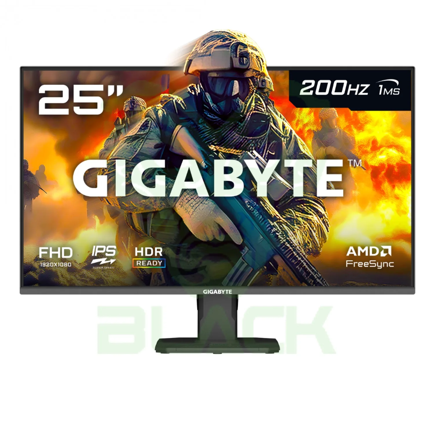 MONITOR GAMER GIGABYTE 24.5 GS25F2 200HZ