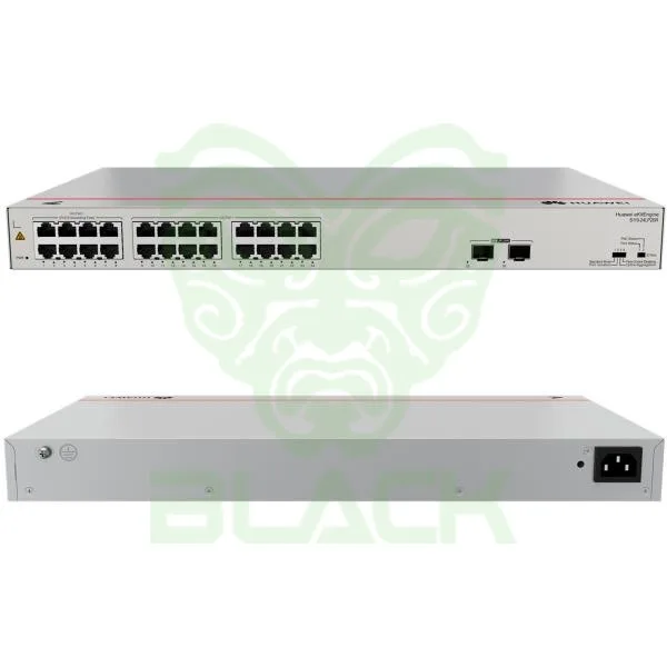 SWITCH HUAWEI EBG 24P GE 2P-SFP GE POE+ (250W) LAYER 2