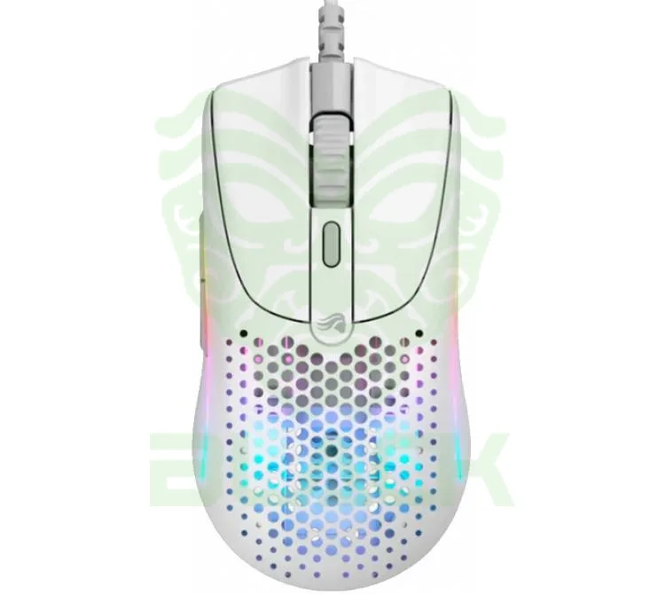MOUSE GLORIOUS MODEL O 2 MINI MATTE WHITE RGB 26K DPI