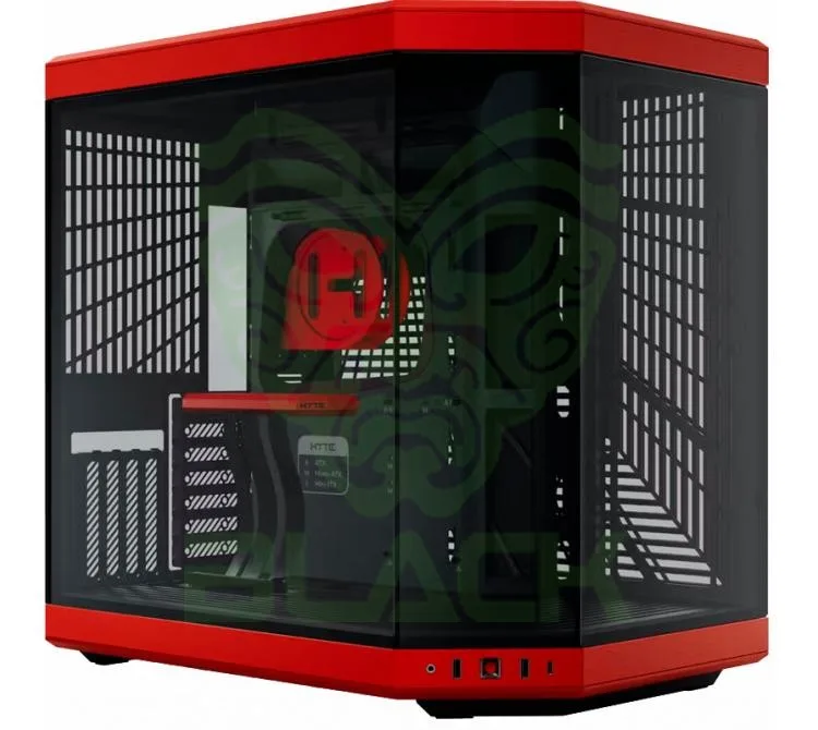 GABINETE HYTE Y70 BLACK CHERRY VIDRIO TEMPLADO INC. CABLE RISER PCIE 4X16 USB-C 3.2