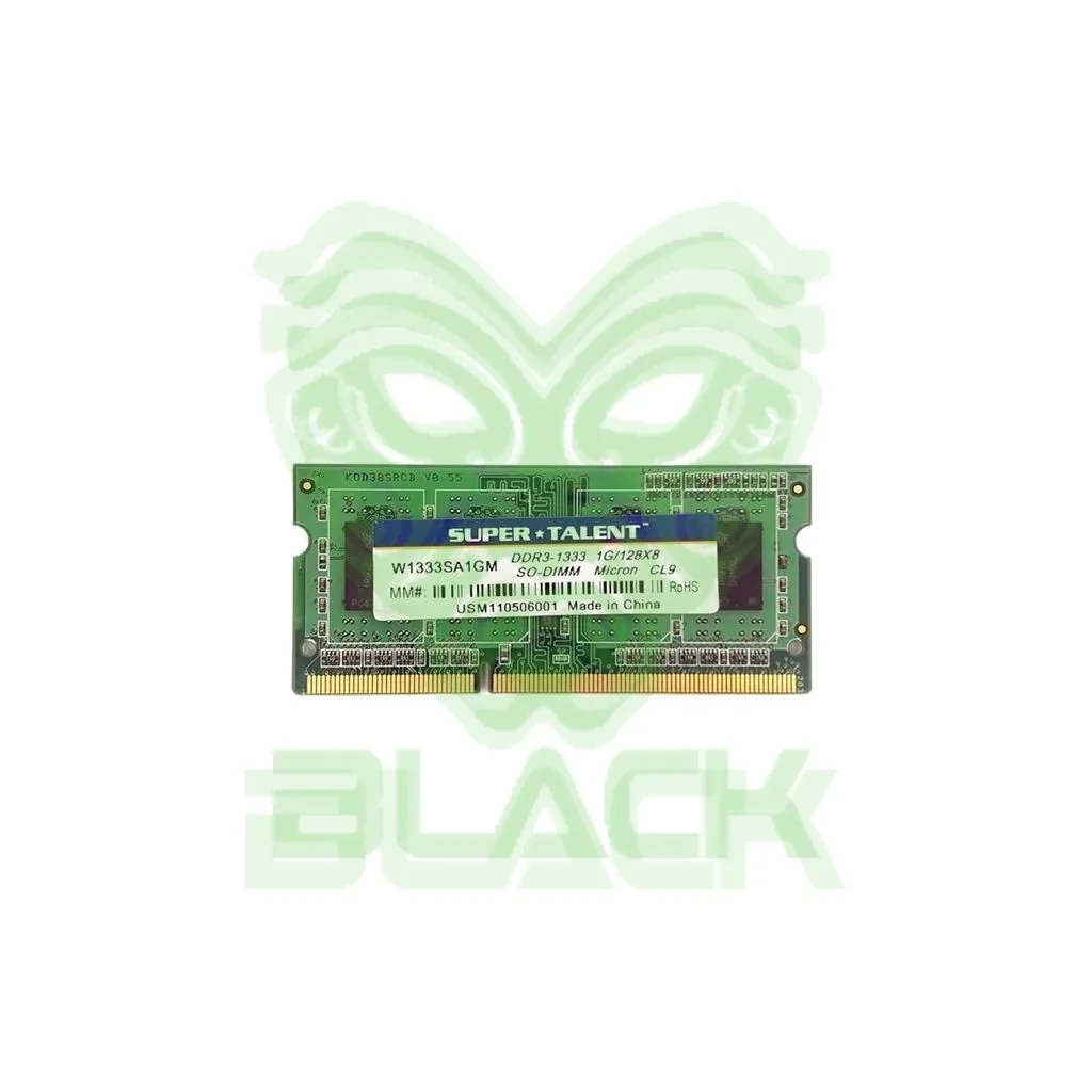MEMORIA SUPERT 1GB SODIMM DDR 3 1333 128X8