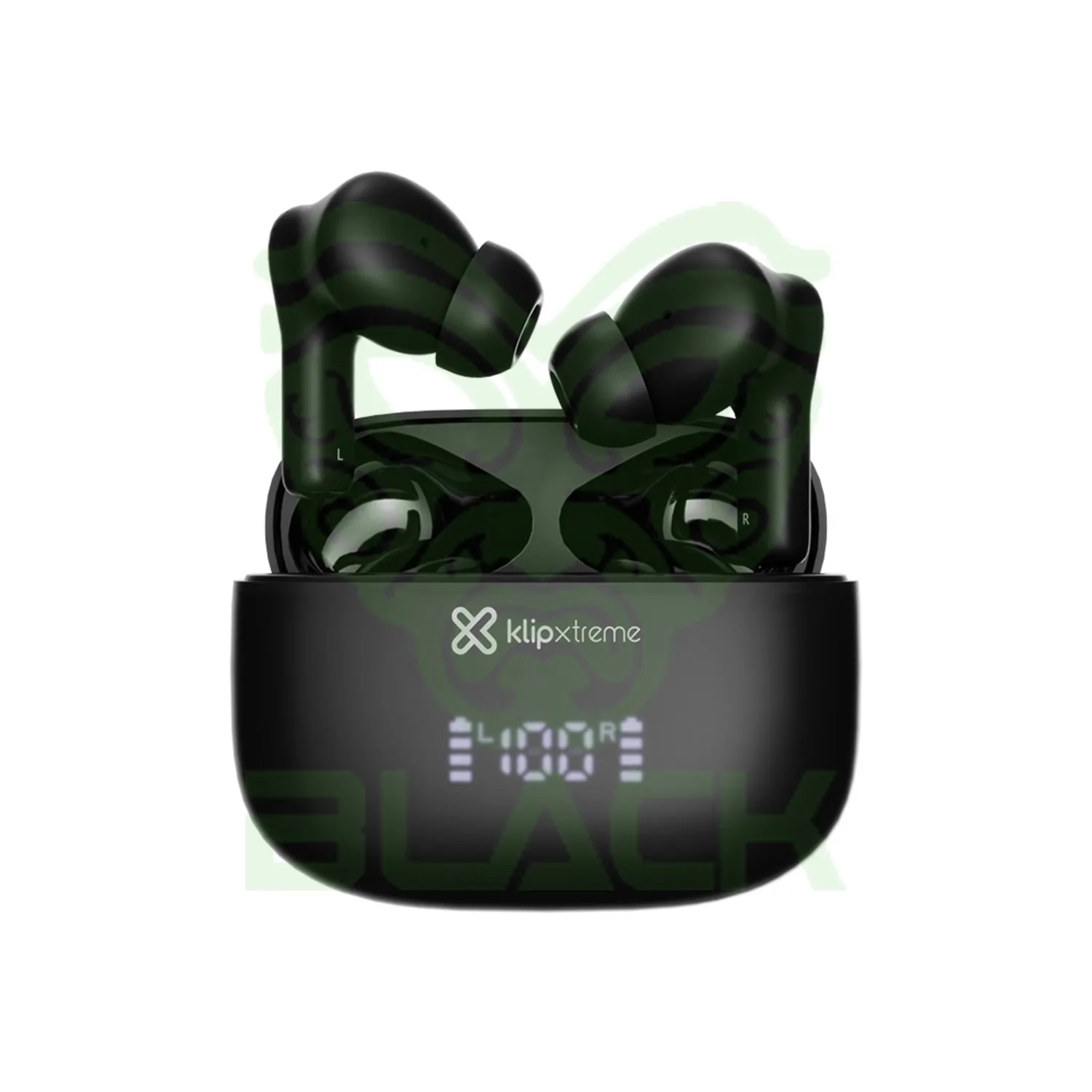 AURICULAR KLIP XTREME IN EAR INALÁMBRICO 26HS,C/CANCELACIÓN DE RUIDO SMART TOUCH