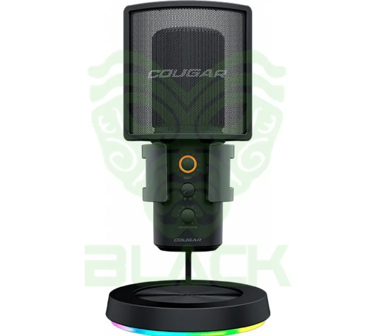 MICROFONO COUGAR SCREAMER X STUDIO PROFESIONAL FILTRO POP RGB