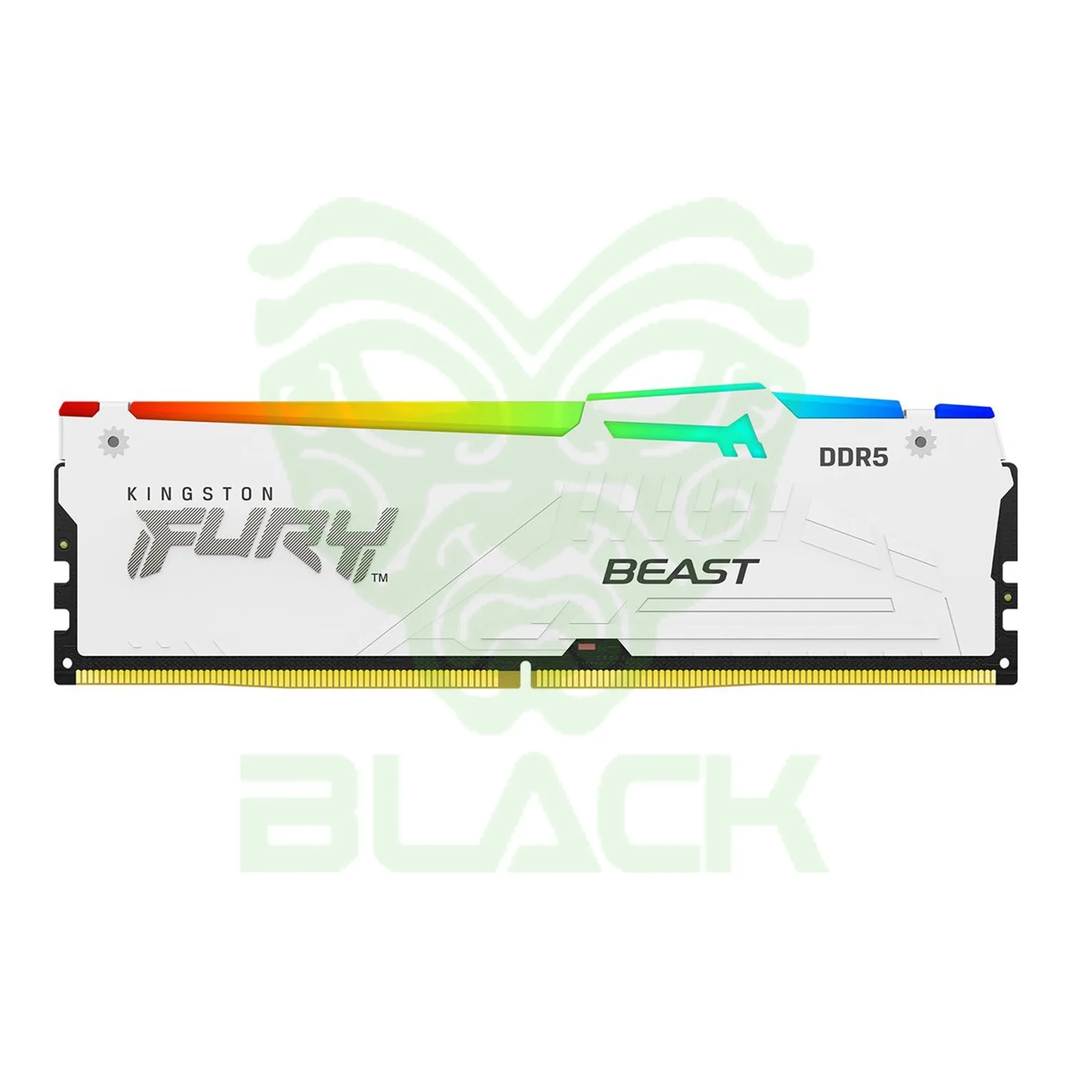 MEMORIA RAM KINGSTON 16GB 6800MHZ FURY BEAST WHITE RGB DDR5 PARA PC