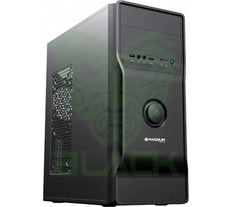 GABINETE KIT MAGNUM TECH MT-K735 FUENTE 600W + TECLADO Y MOUSE DE REGALO