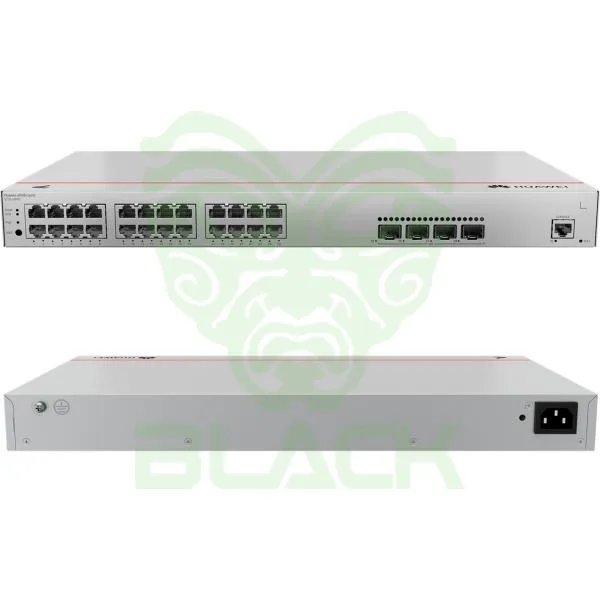 SWITCH HUAWEI EBG 24P GE 4-SFP GE POE+(370W) LAYER 3 LITE