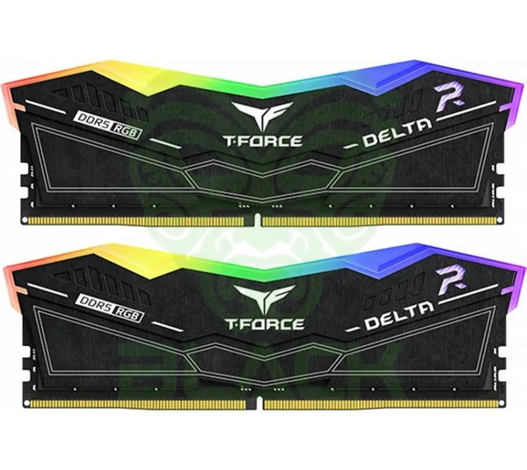 MEMORIA TEAM DDR5 32GB (2X16GB) 7600MHZ T-FORCE DELTA RGB BLACK CL36