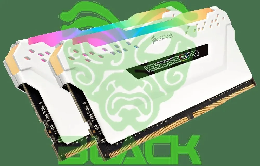 MEMORIA RAM DDR4 CORSAIR 2 X 8 GB RGB WHITE OEM