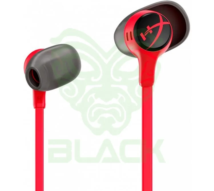 AURICULARES HYPERX II IN EAR BLACK/RED
