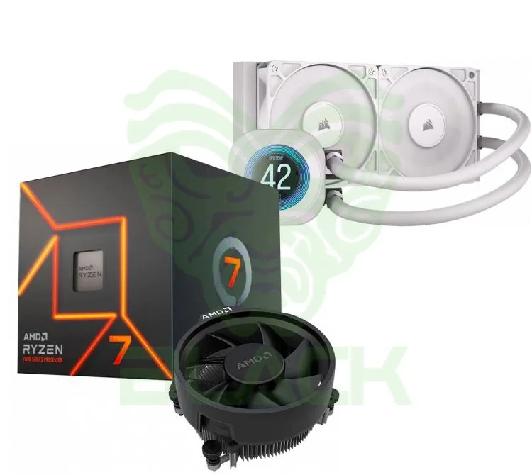 PROCESADOR AMD RYZEN 7 7700 5.3GHZ TURBO AM5 + WRAITH STEALTH COOLER