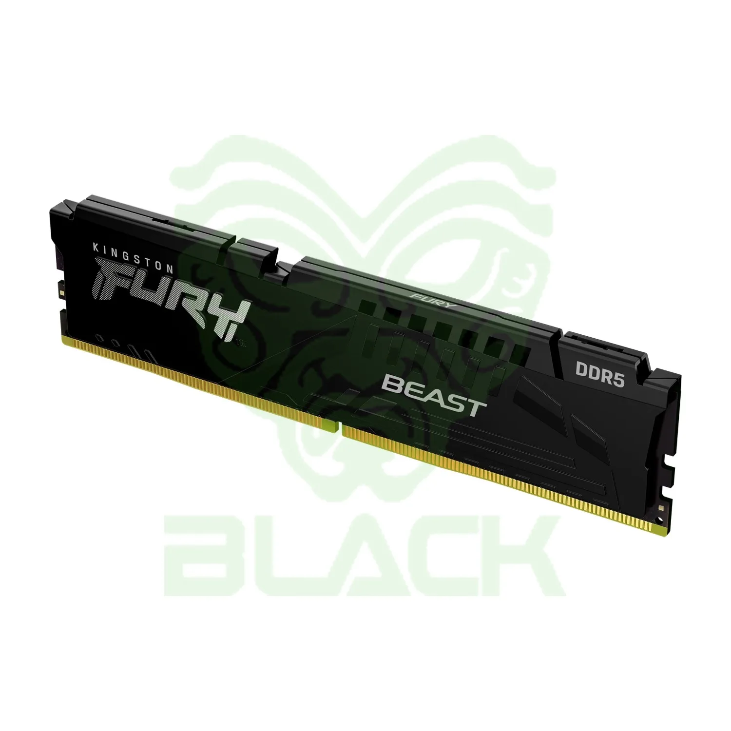 MEMORIA RAM UDIMM KINGSTON FURY BEAST 16GB DDR5 5200MHZ CL40 1.25V SINGLE NEGRO