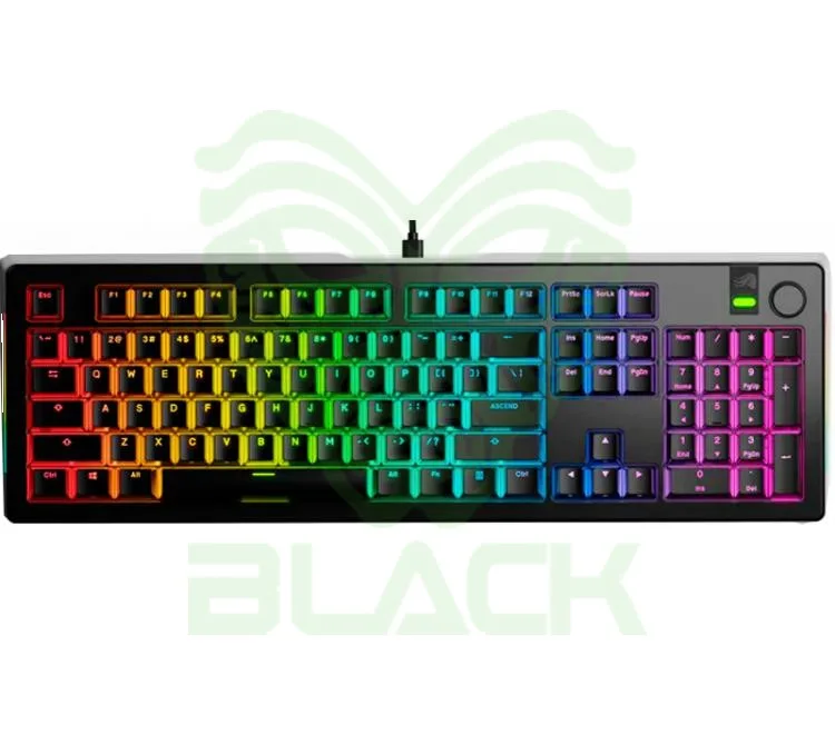 TECLADO MECANICO GLORIOUS GMMK3 PRO FULL SIZE RGB SWITCHES FOX BLACK US