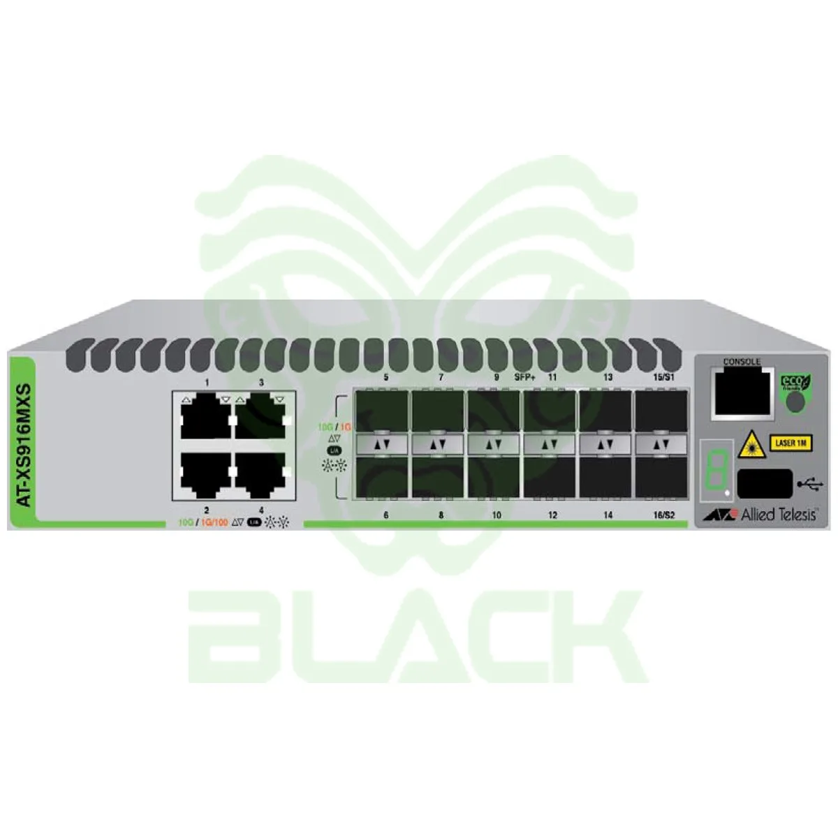 SWITCH ALLIED TELESIS XS916MXS 12SFP+ 4XGT