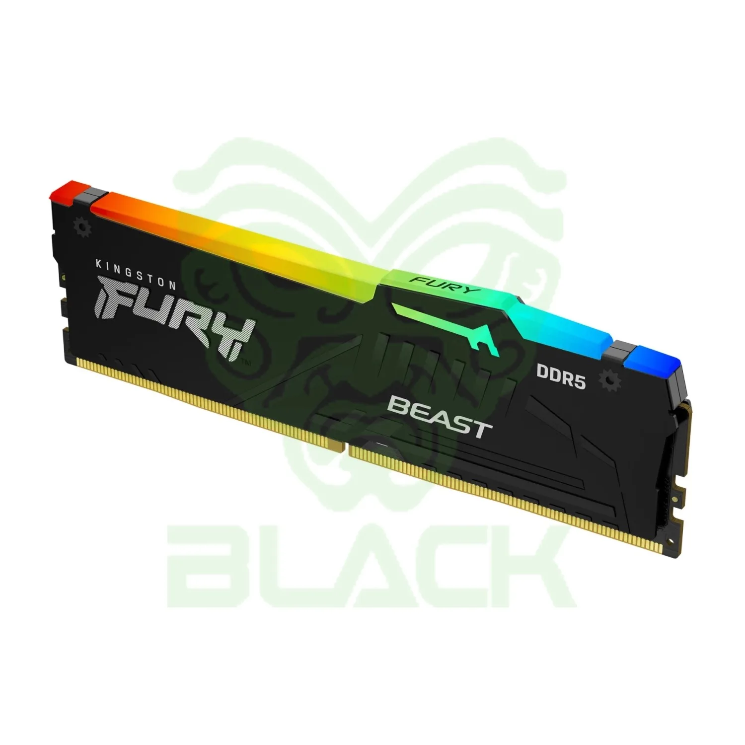 MEMORIA RAM KINGSTON 16GB DDR5 5600MHZ FURY BEAST BLACK RGB
