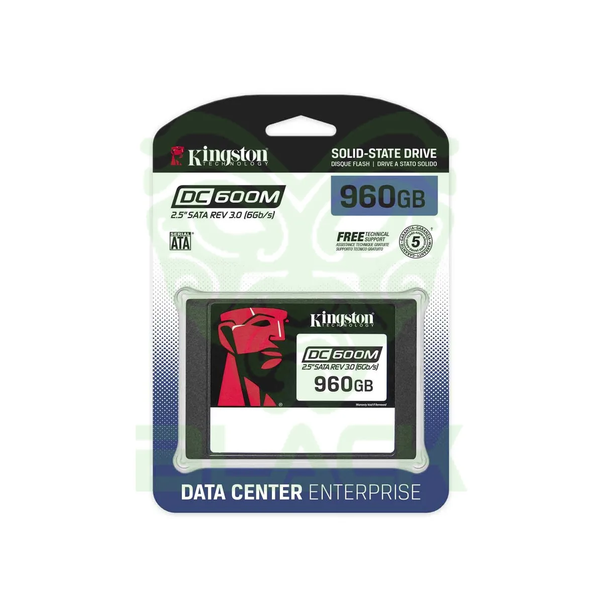 DISCO SÓLIDO INTERNO KINGSTON - SSD 960GB DC600M 2.5" SATA