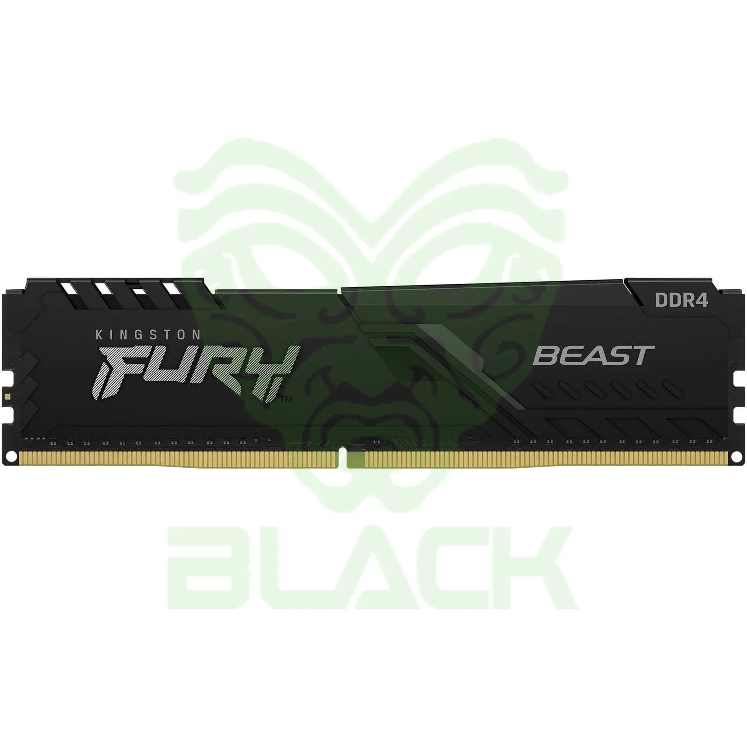 MEMORIA RAM UDIMM KINGSTON FURY BEAST 16GB DDR4 3200 MHZ CL16 1.35V SINGLE NEGRO